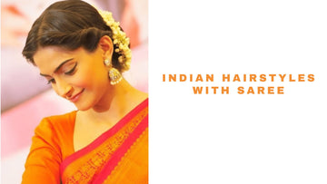 indian saree hairstyles