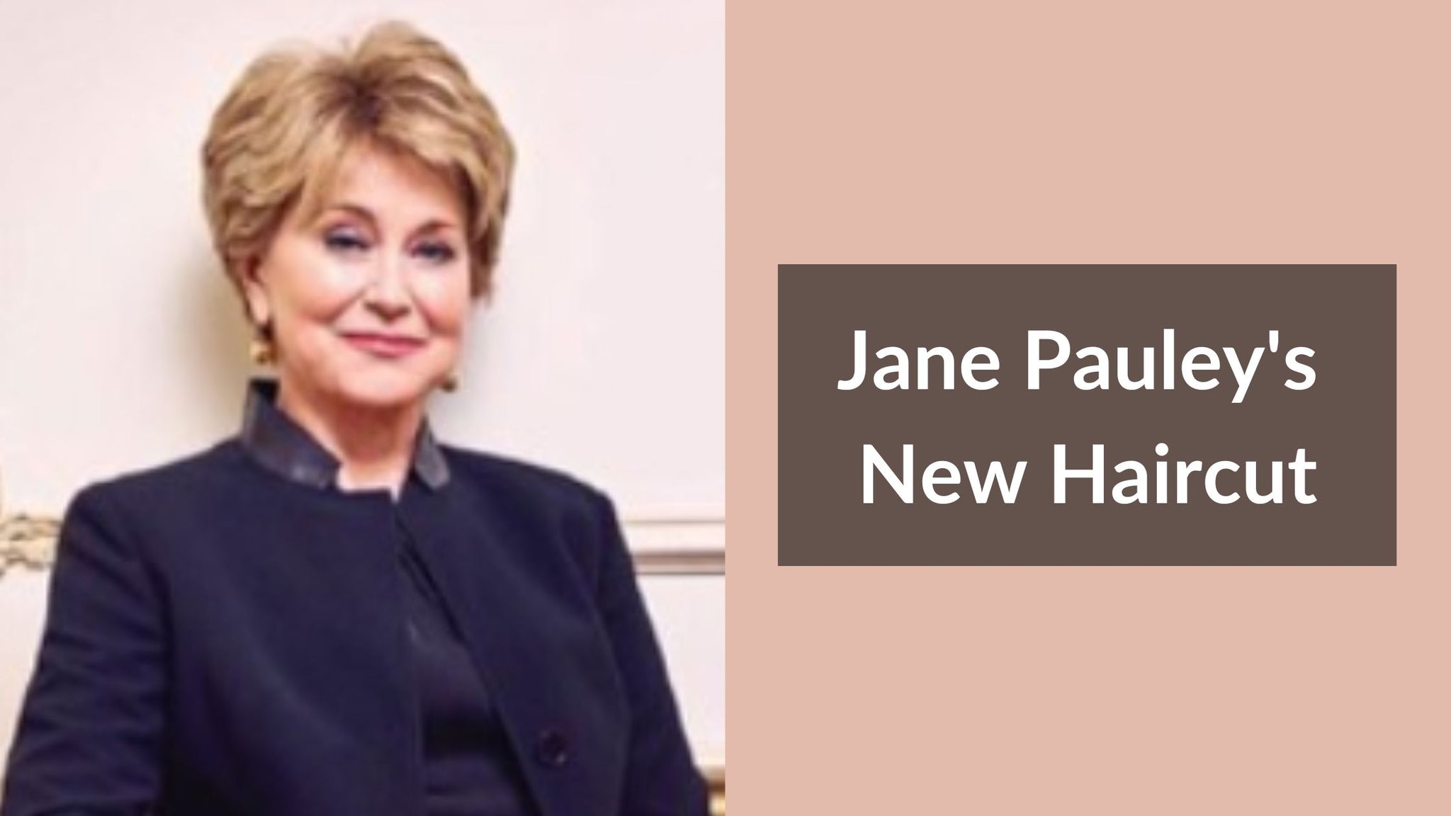 Jane Pauley's New Haircut