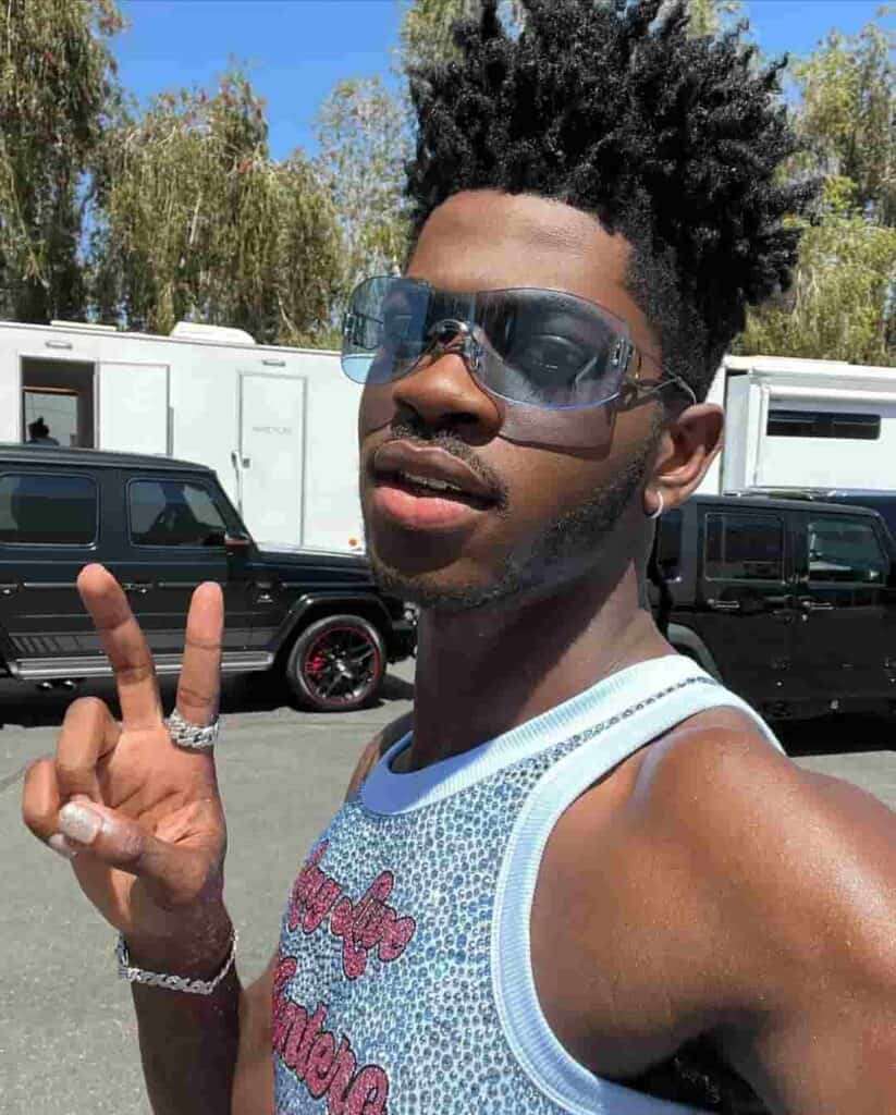 Lil Nas X haircuts