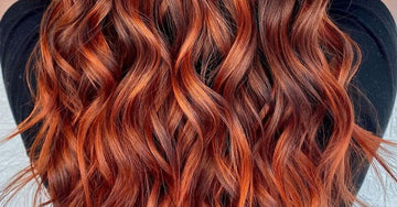 orange balayage