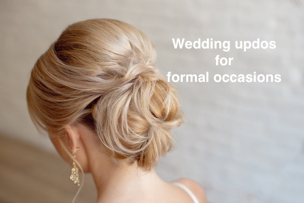 Wedding updos for formal occasions