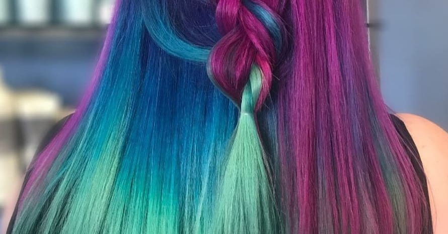 mermaid hair color