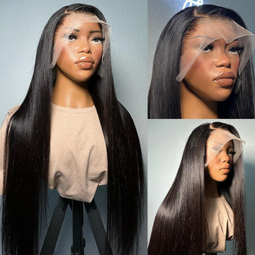 13x6 Straight Lace Front Human Hair Wig