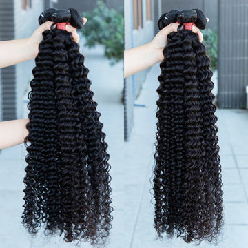 Exquisite Deep Wave Brazilian Remy Hair Weave